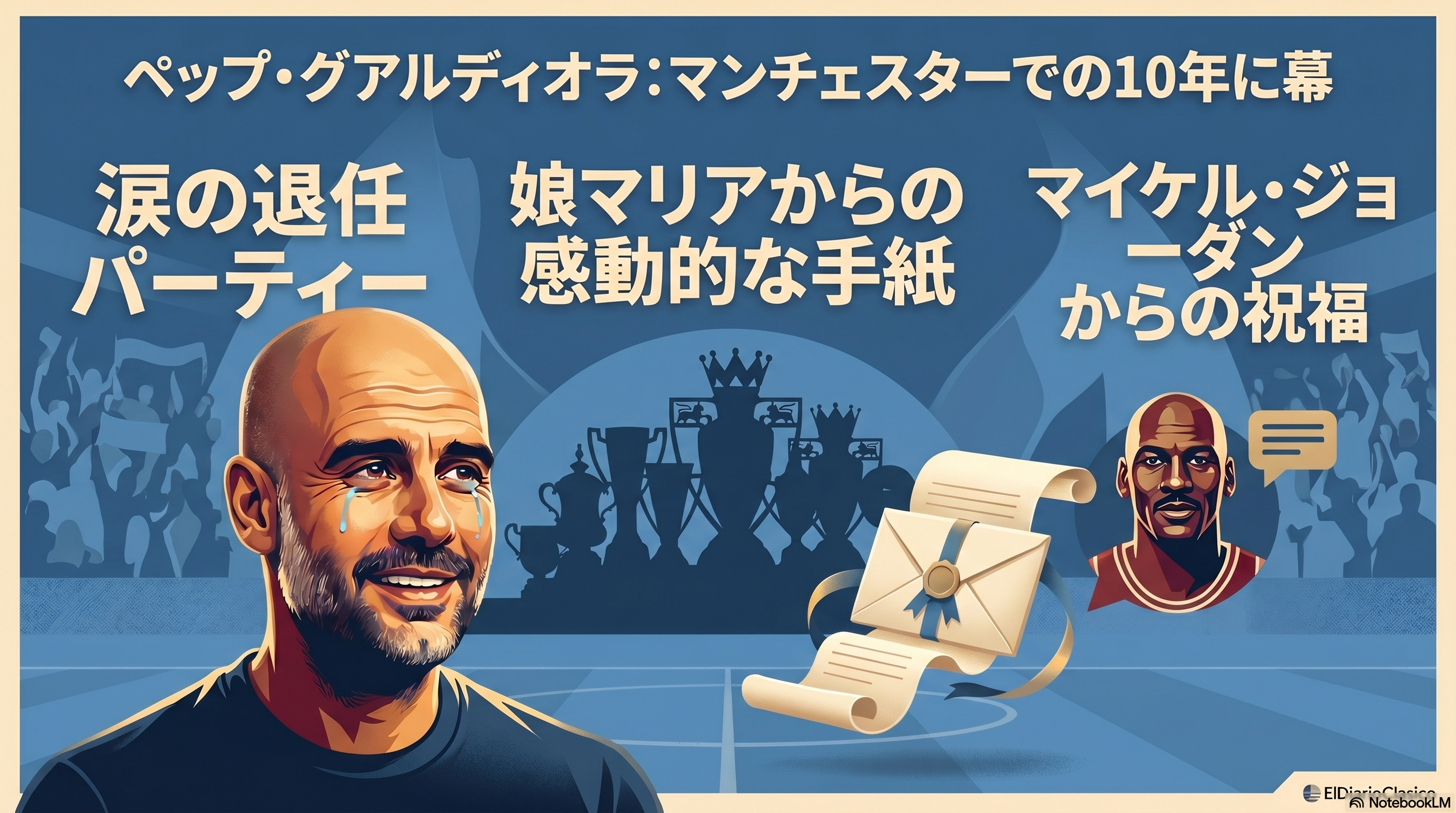 ペップの門出と波乱のピッチ外、選手たちのSNS発信が揺らすクラブの現在地 | ピッチ外ニュース のサムネイル画像